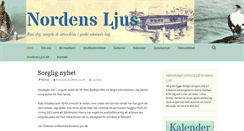 Desktop Screenshot of nordensljus.se