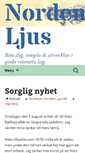 Mobile Screenshot of nordensljus.se